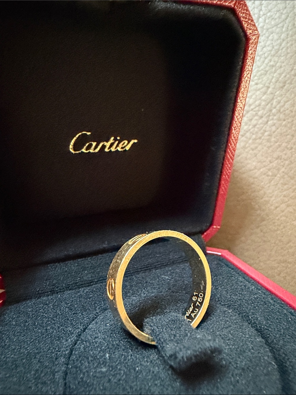 Cartier  LOVE Gold Ring - Picture 4 of 8